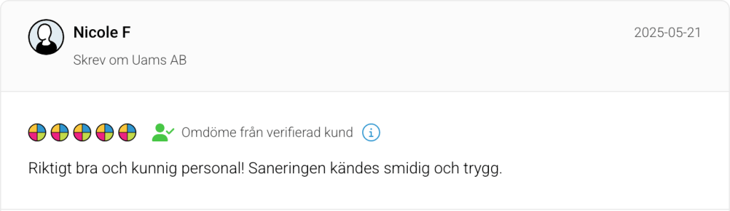 reco bästa saneringsfirman
